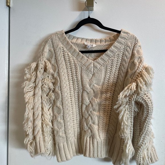 HL Affair Womens  Cropped Cardigan, Cream size S - Picture 1 of 3